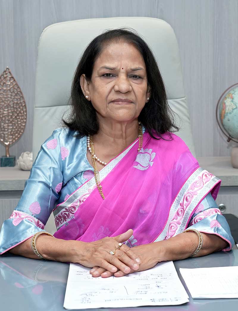 Bharti Shah | Founder Trustee - Ambe Group of Schools